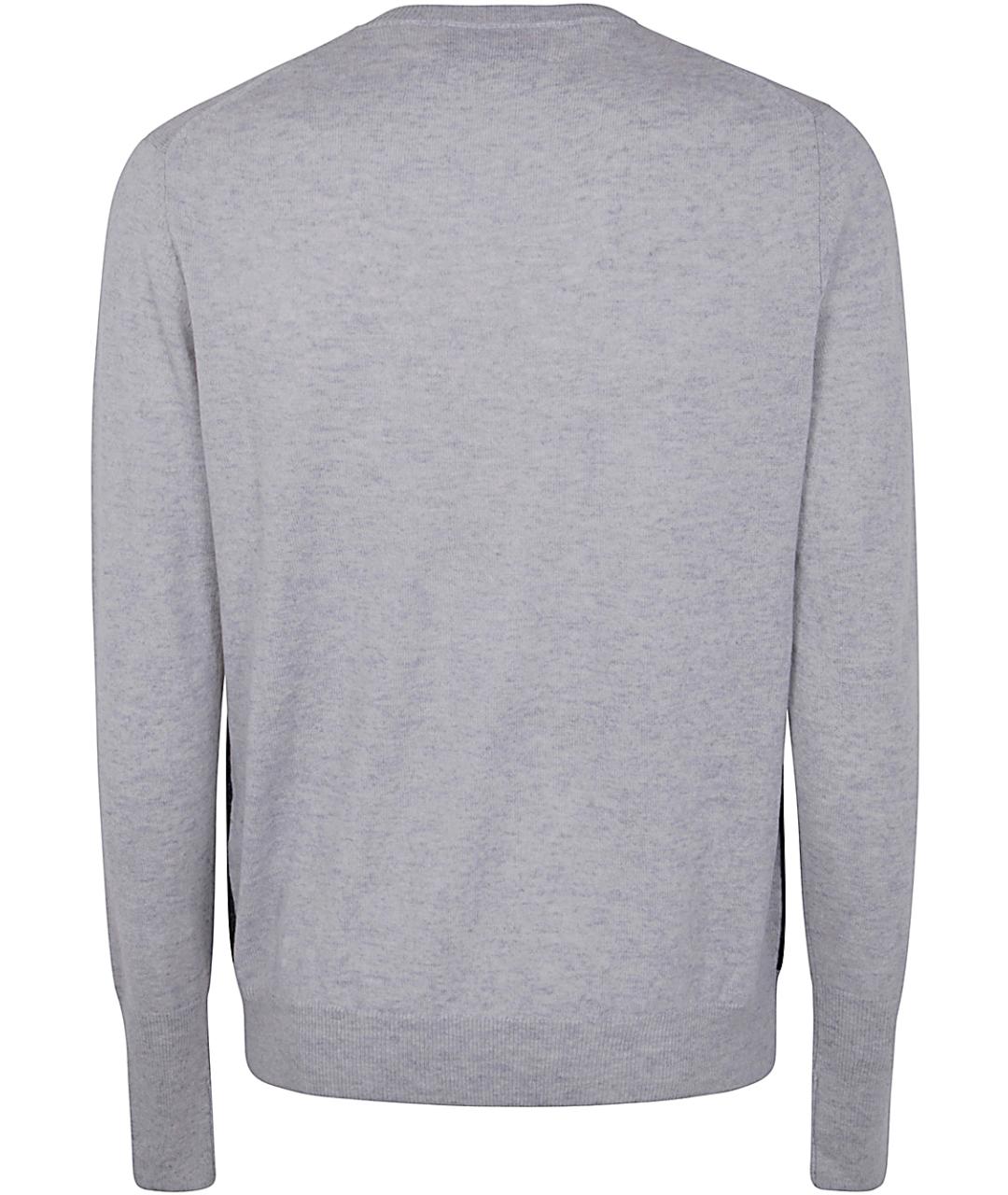 BALLANTYNE Серый кашемировый джемпер / свитер, фото 2