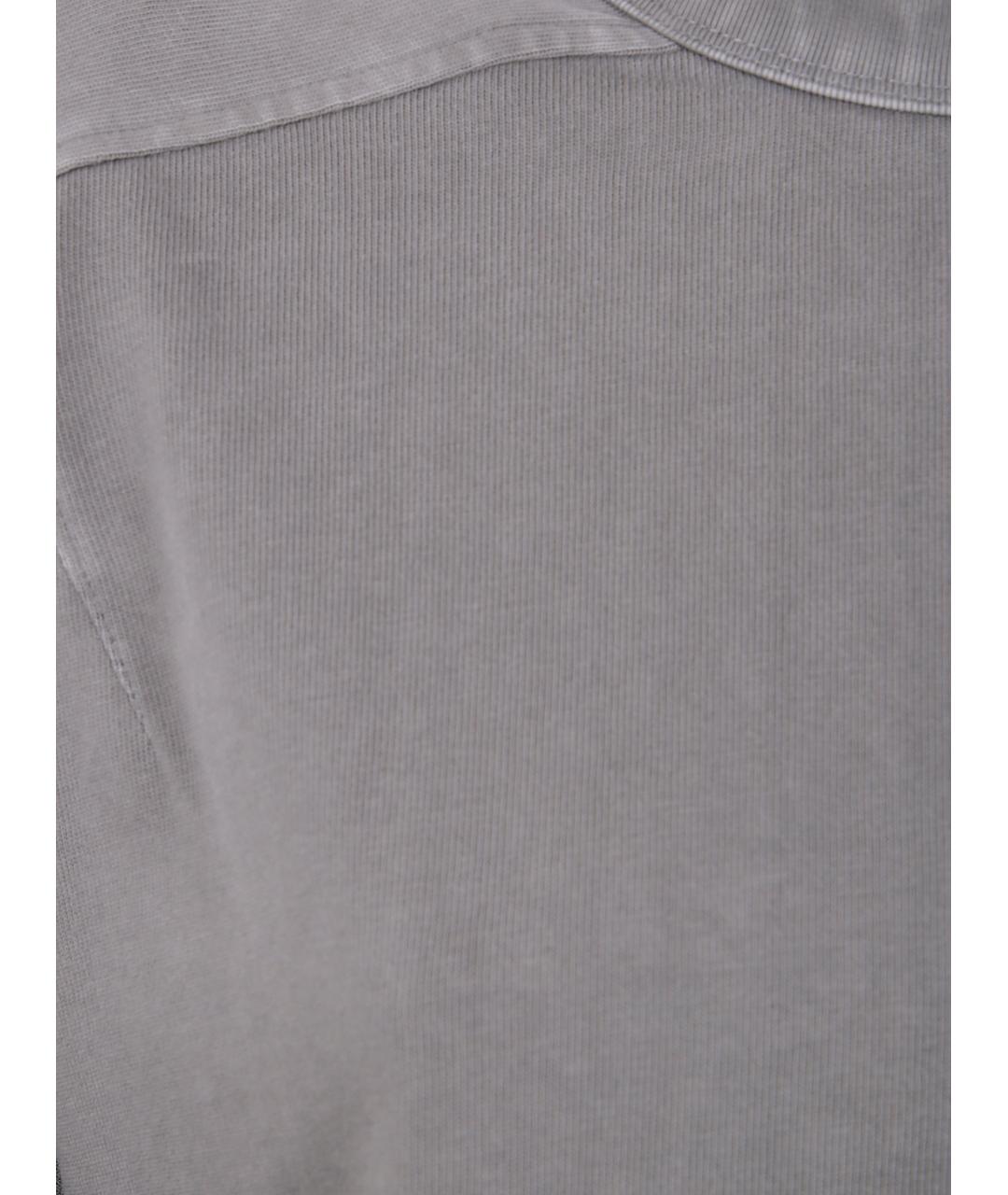 entire studios Серая хлопковая футболка, фото 3