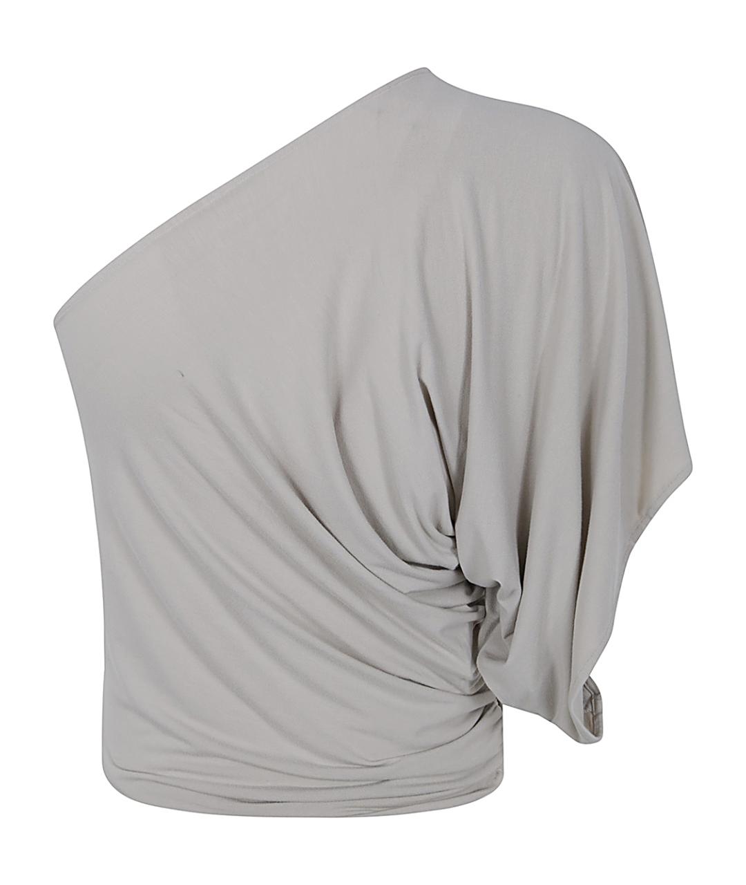 entire studios Серая вискозная футболка, фото 2