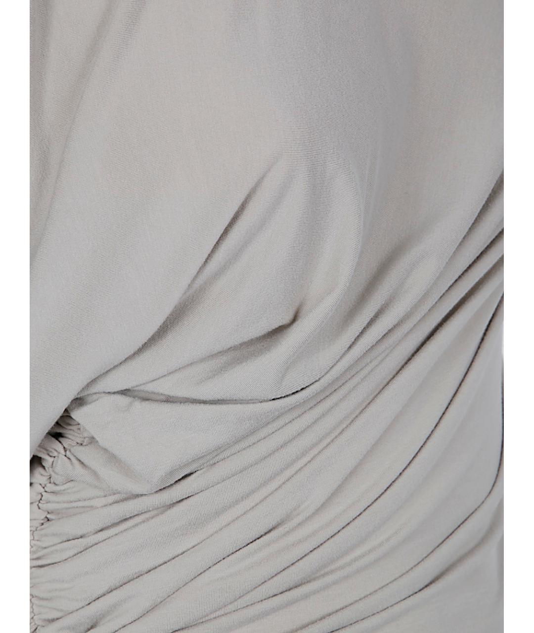 entire studios Серая вискозная футболка, фото 3