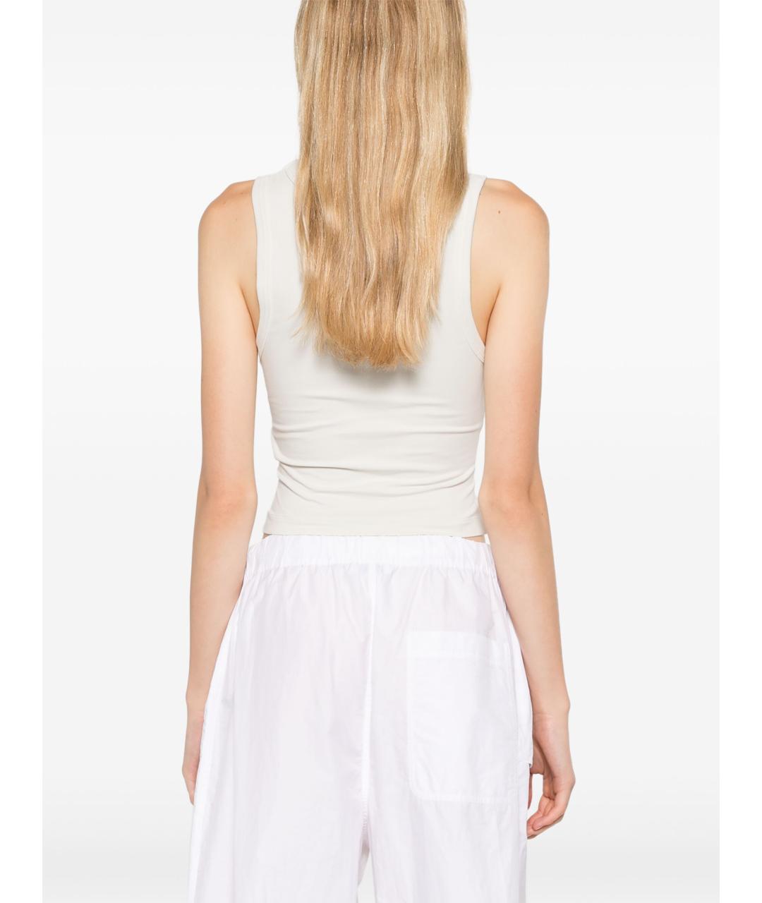 entire studios Белая хлопковая майка, фото 5