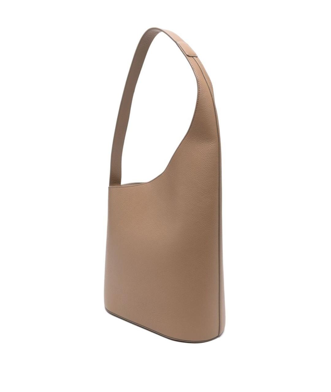 AESTHER EKME Бежевая кожаная сумка через плечо, фото 4