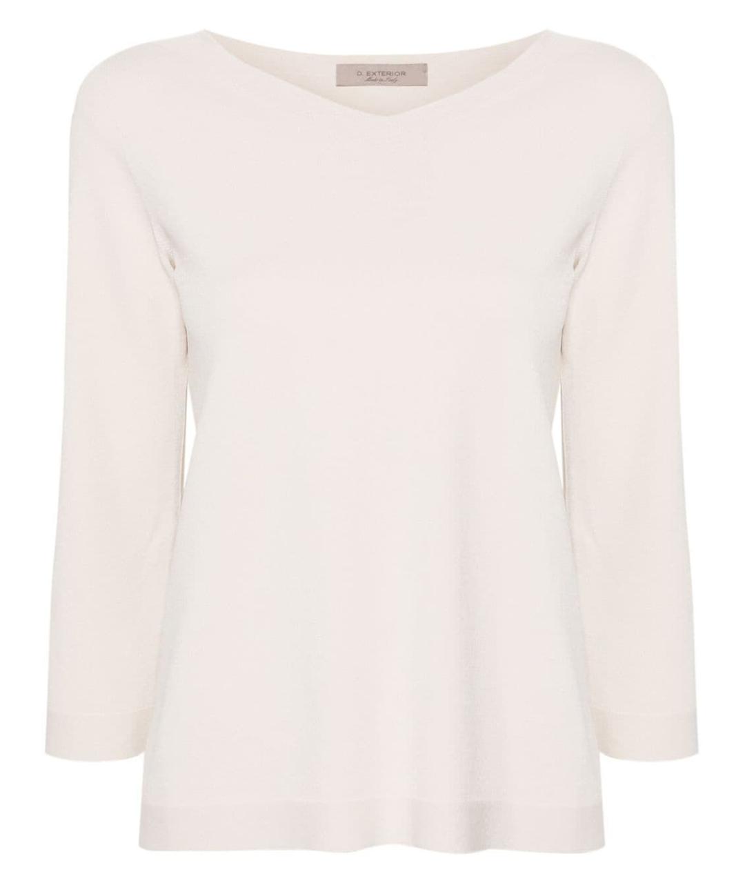 D.EXTERIOR Бежевый полиамидовый джемпер / свитер, фото 1