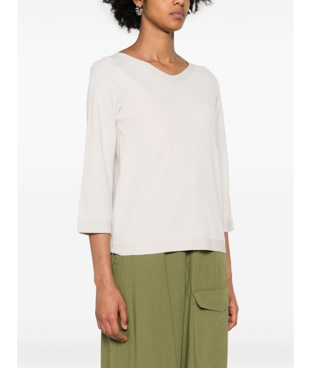 D.EXTERIOR Бежевый полиамидовый джемпер / свитер, фото 5