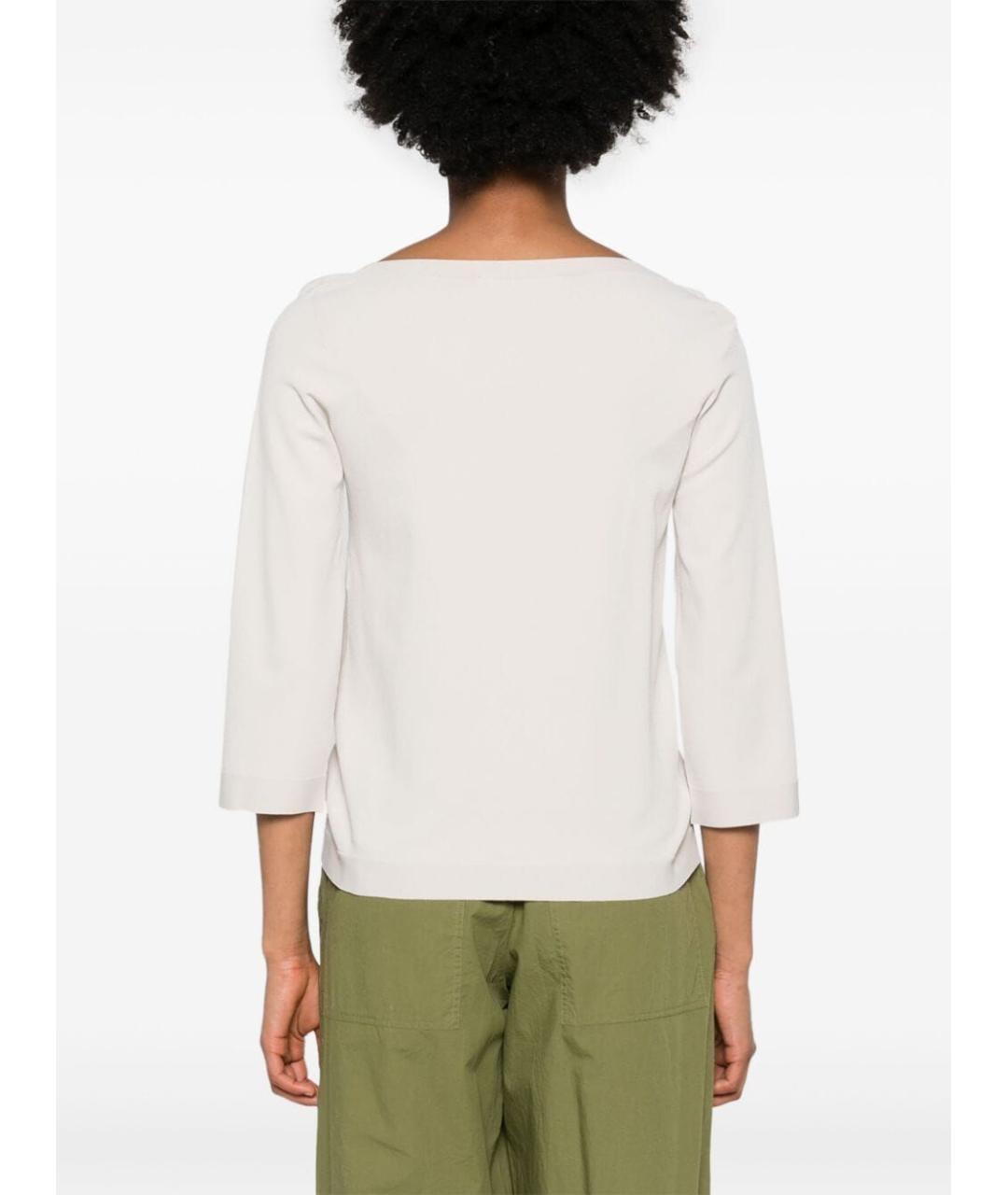 D.EXTERIOR Бежевый полиамидовый джемпер / свитер, фото 4