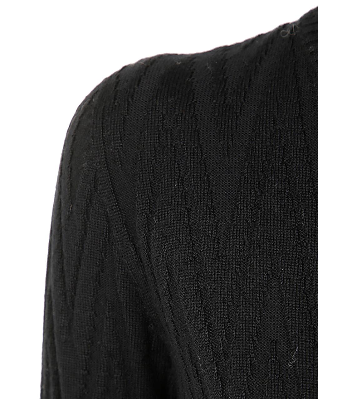 D.EXTERIOR Черный шерстяной джемпер / свитер, фото 3