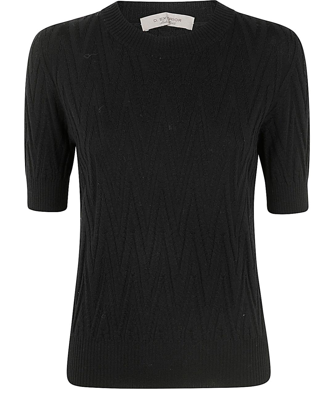D.EXTERIOR Черный шерстяной джемпер / свитер, фото 1