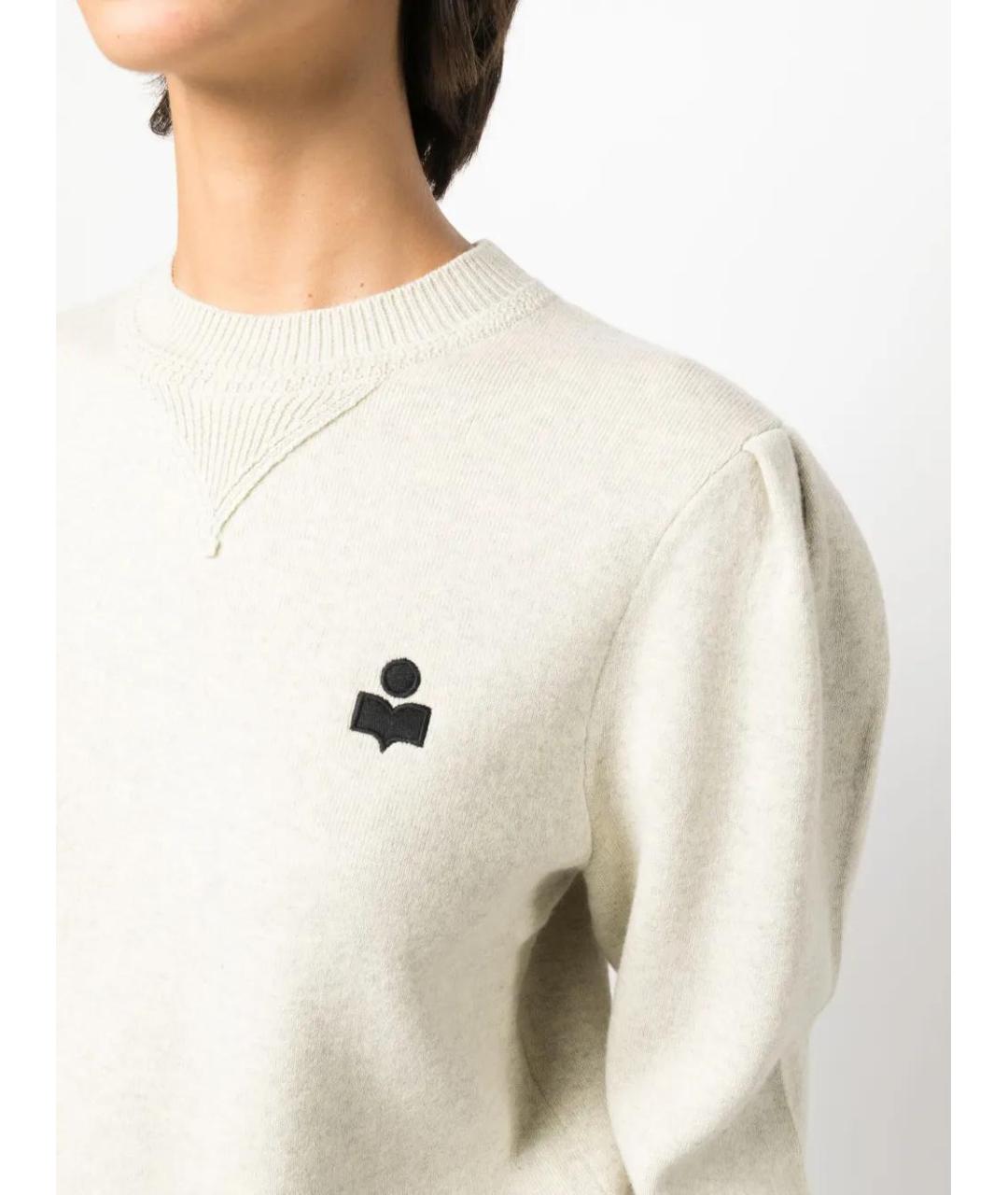 ISABEL MARANT Серый хлопковый джемпер / свитер, фото 5