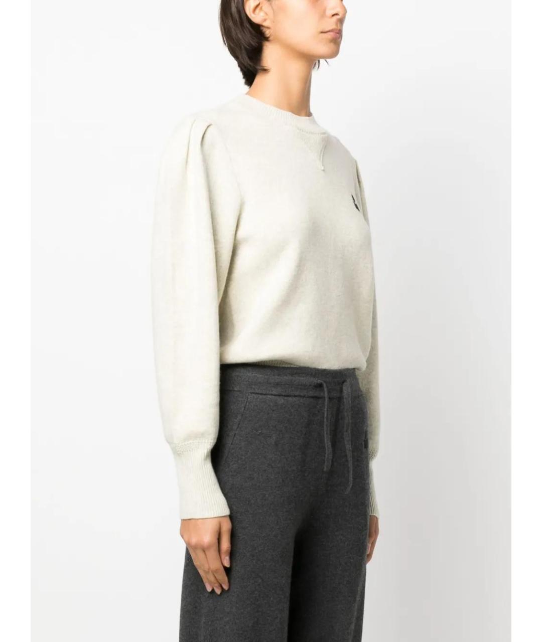 ISABEL MARANT Серый хлопковый джемпер / свитер, фото 3