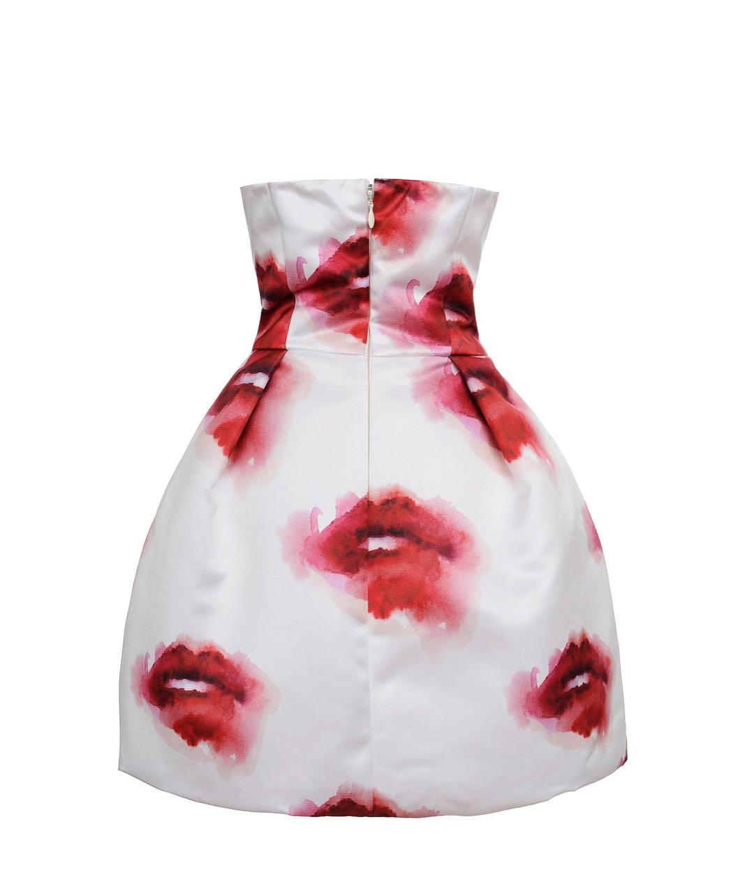 MSGM Белое полиэстеровое платье, фото 2