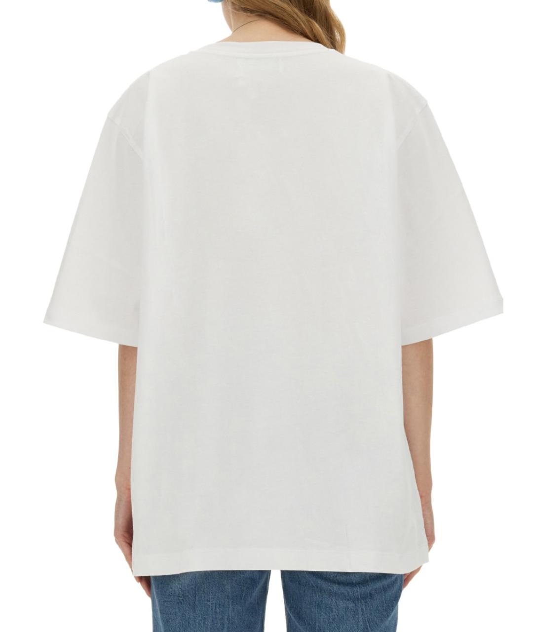 FIORUCCI Белая хлопковая футболка, фото 3