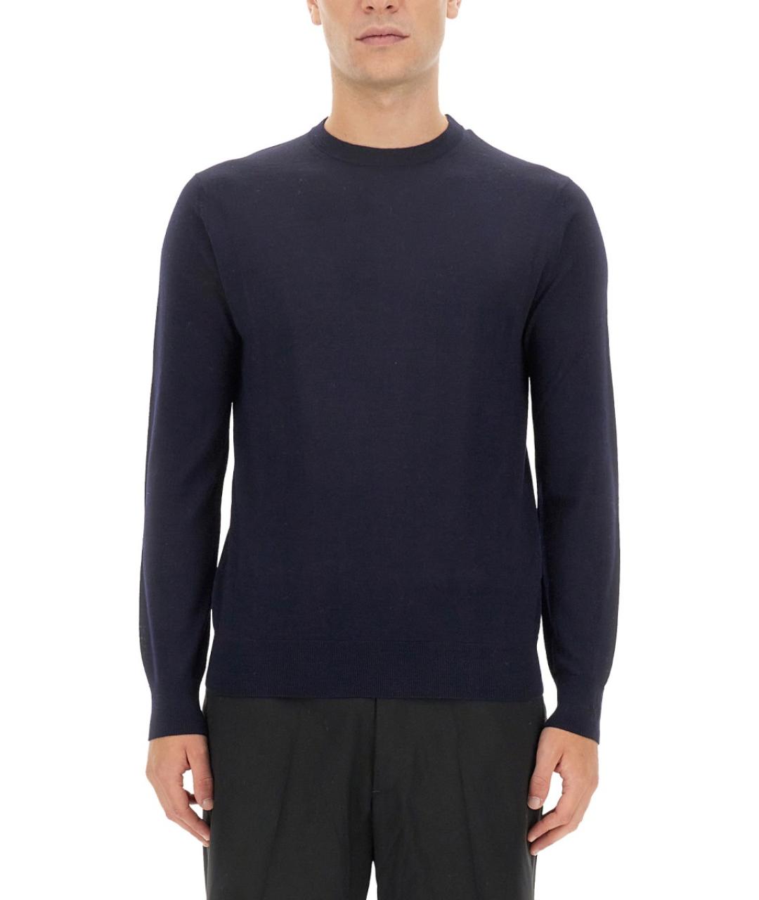 BALLANTYNE Синий шерстяной джемпер / свитер, фото 5