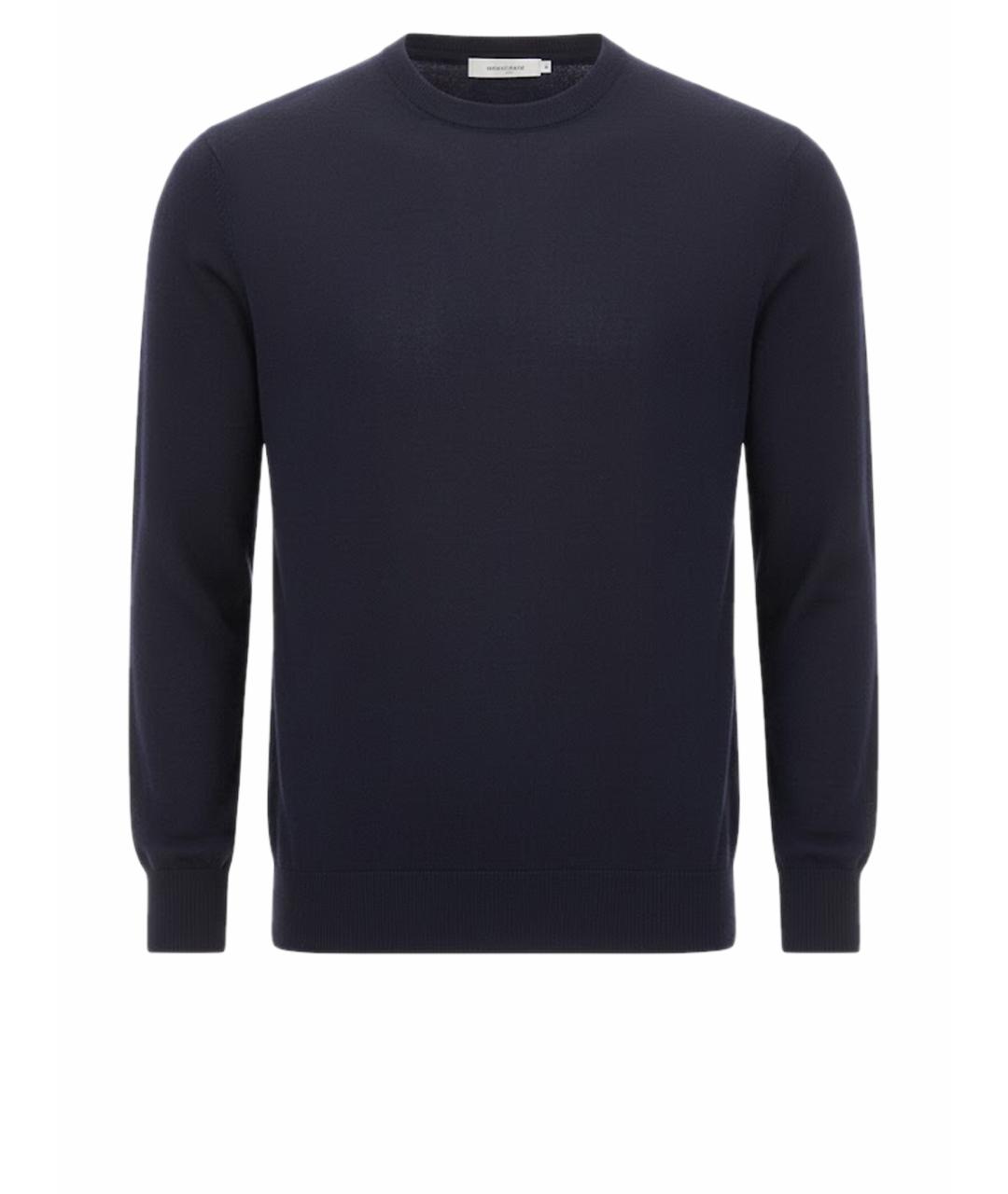BALLANTYNE Синий шерстяной джемпер / свитер, фото 1