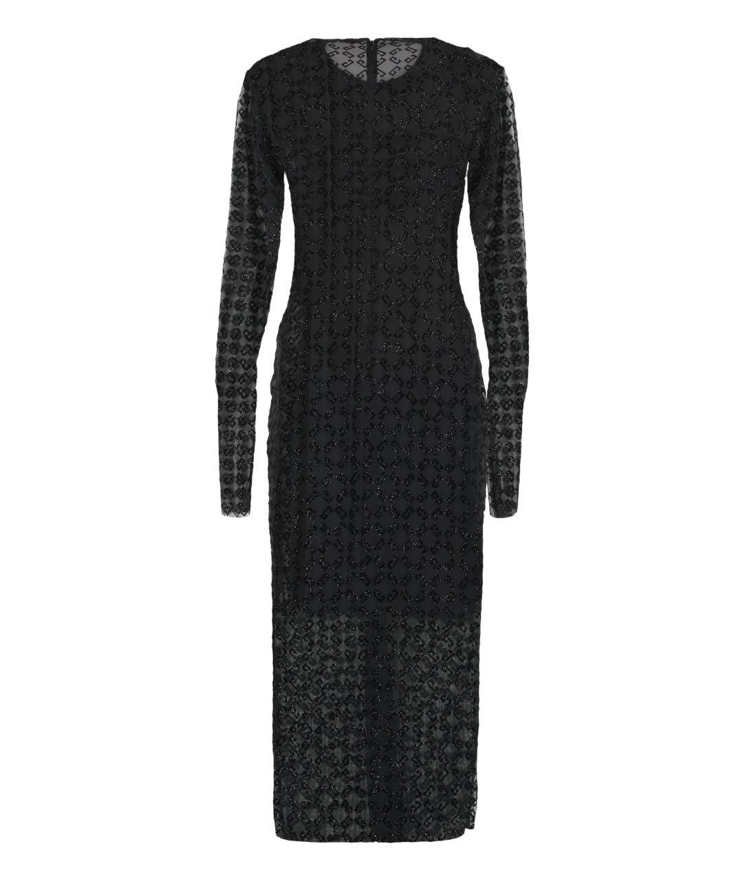 GIVENCHY Черное полиамидовое вечернее платье, фото 1
