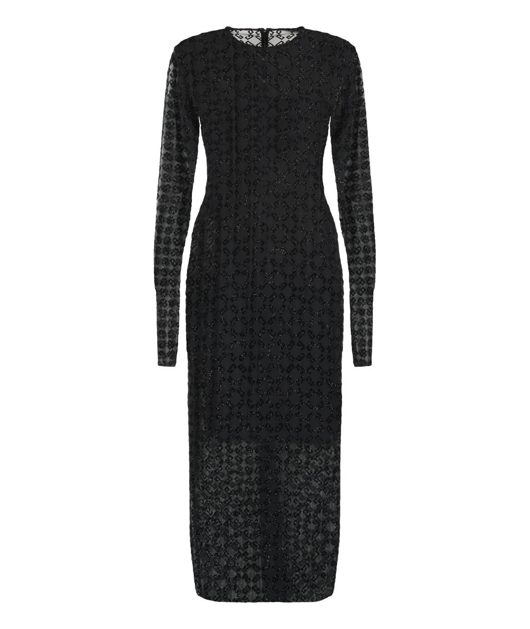 GIVENCHY Черное полиамидовое вечернее платье, фото 2