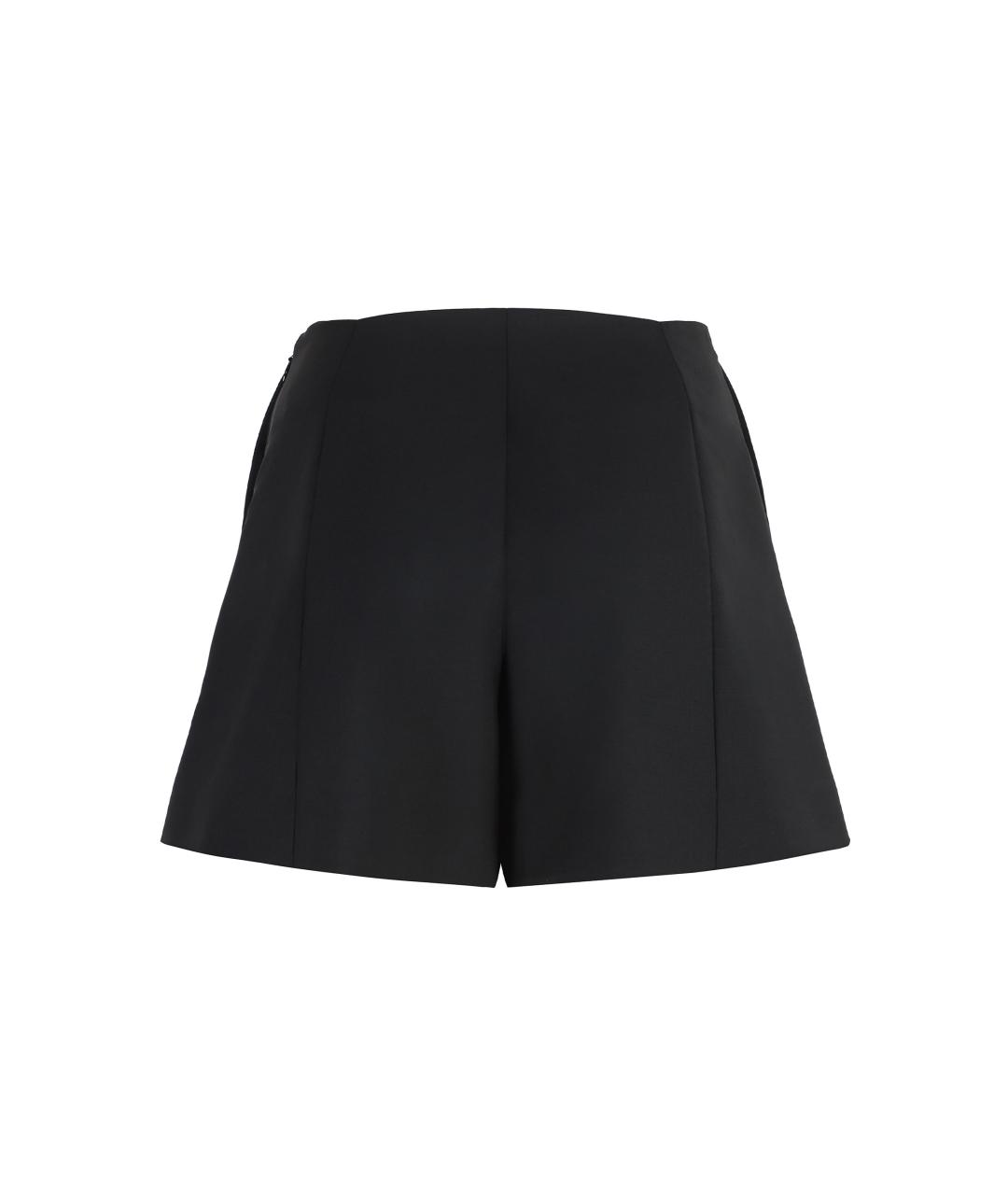 GIVENCHY Черные шерстяные шорты, фото 2