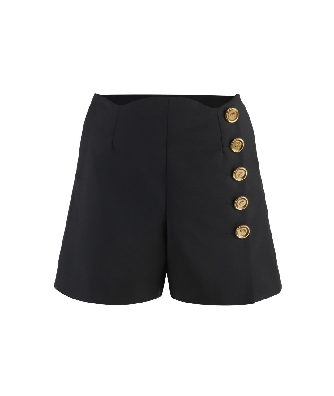 GIVENCHY Черные шерстяные шорты, фото 1