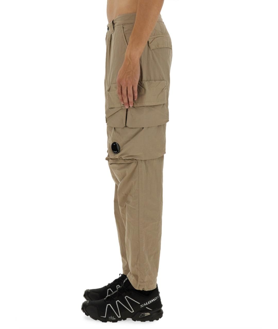 CP COMPANY Хаки полиамидовые повседневные брюки, фото 3