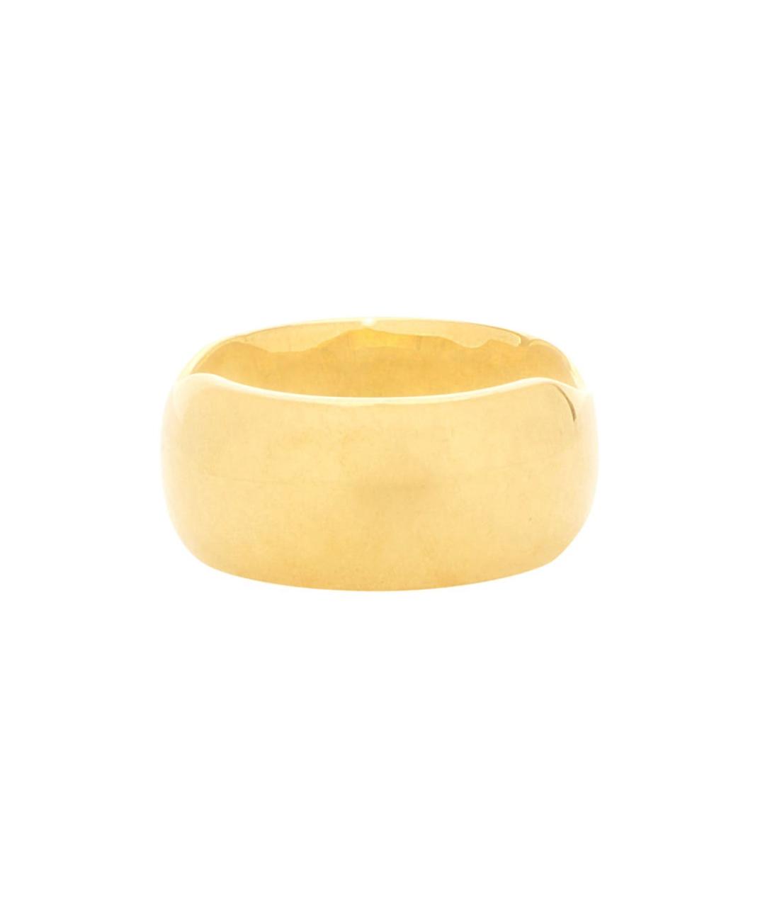 BALENCIAGA Золотое латунное кольцо, фото 1