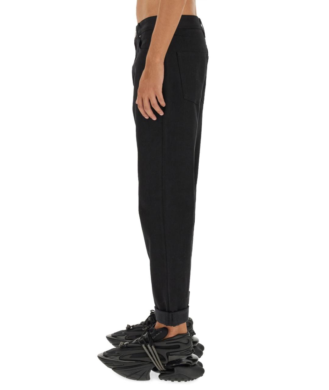 BALMAIN Черные прямые джинсы, фото 4