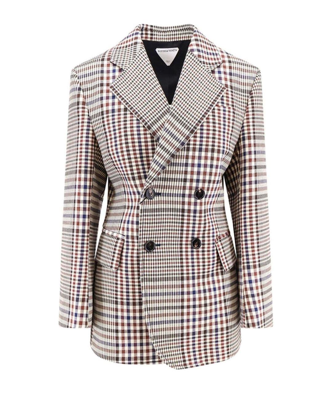 BOTTEGA VENETA Мульти хлопковый жакет/пиджак, фото 1