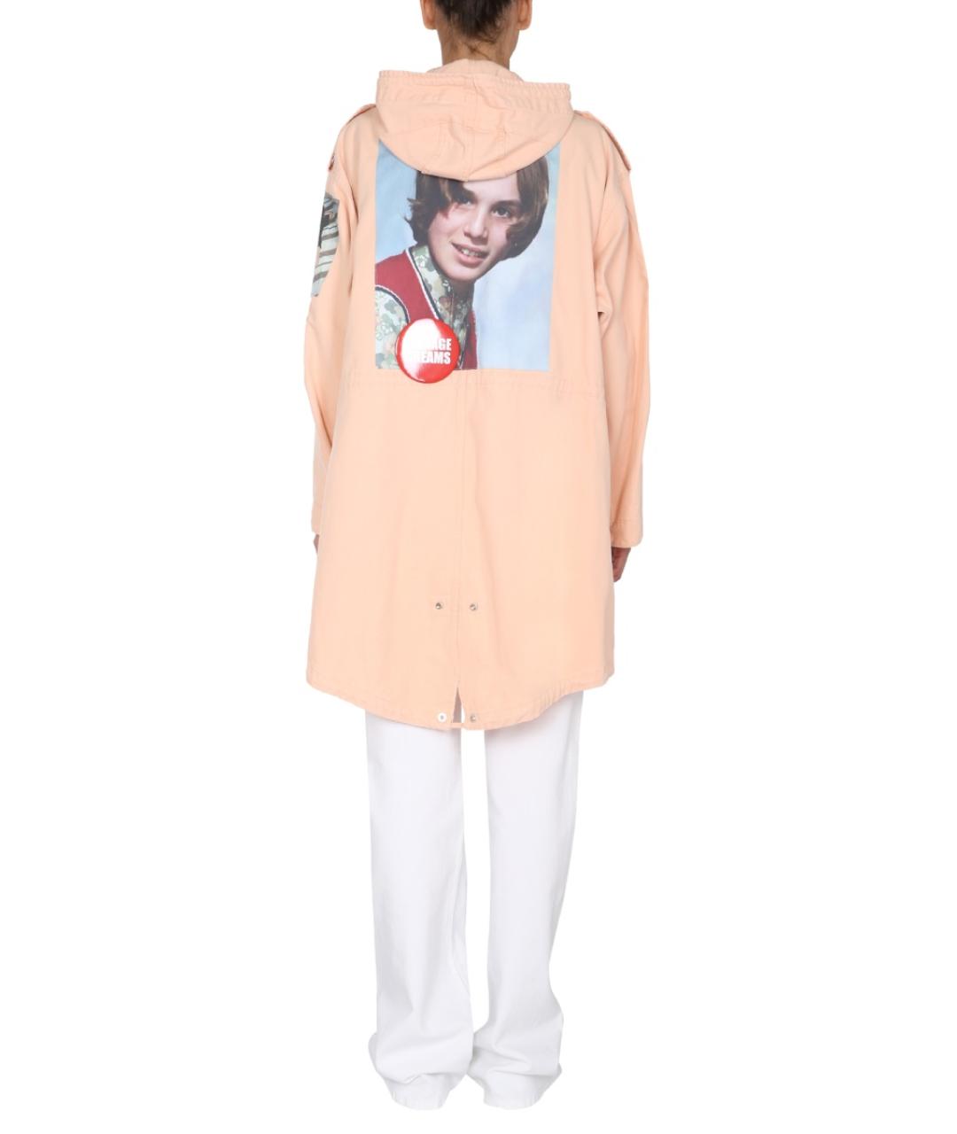 RAF SIMONS Розовая хлопковая парка, фото 4