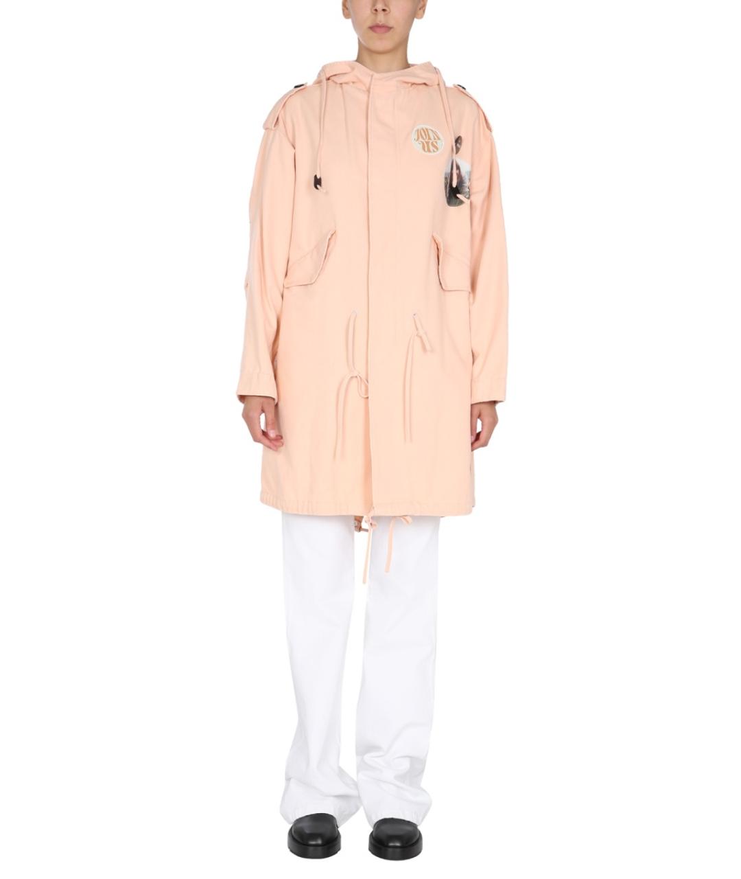 RAF SIMONS Розовая хлопковая парка, фото 2