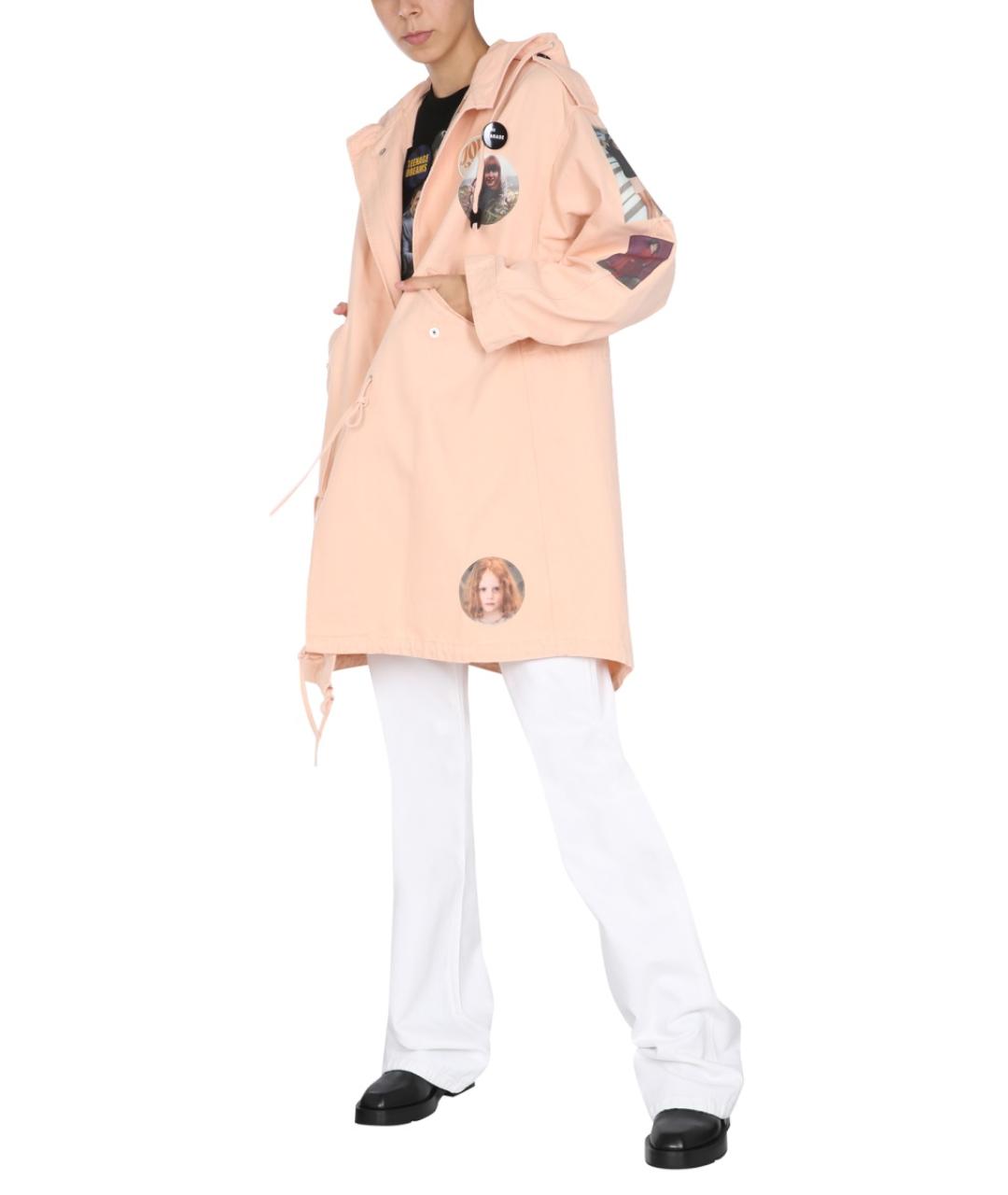 RAF SIMONS Розовая хлопковая парка, фото 3