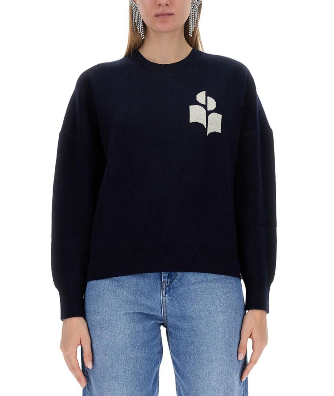 ISABEL MARANT Синий хлопковый джемпер / свитер, фото 2