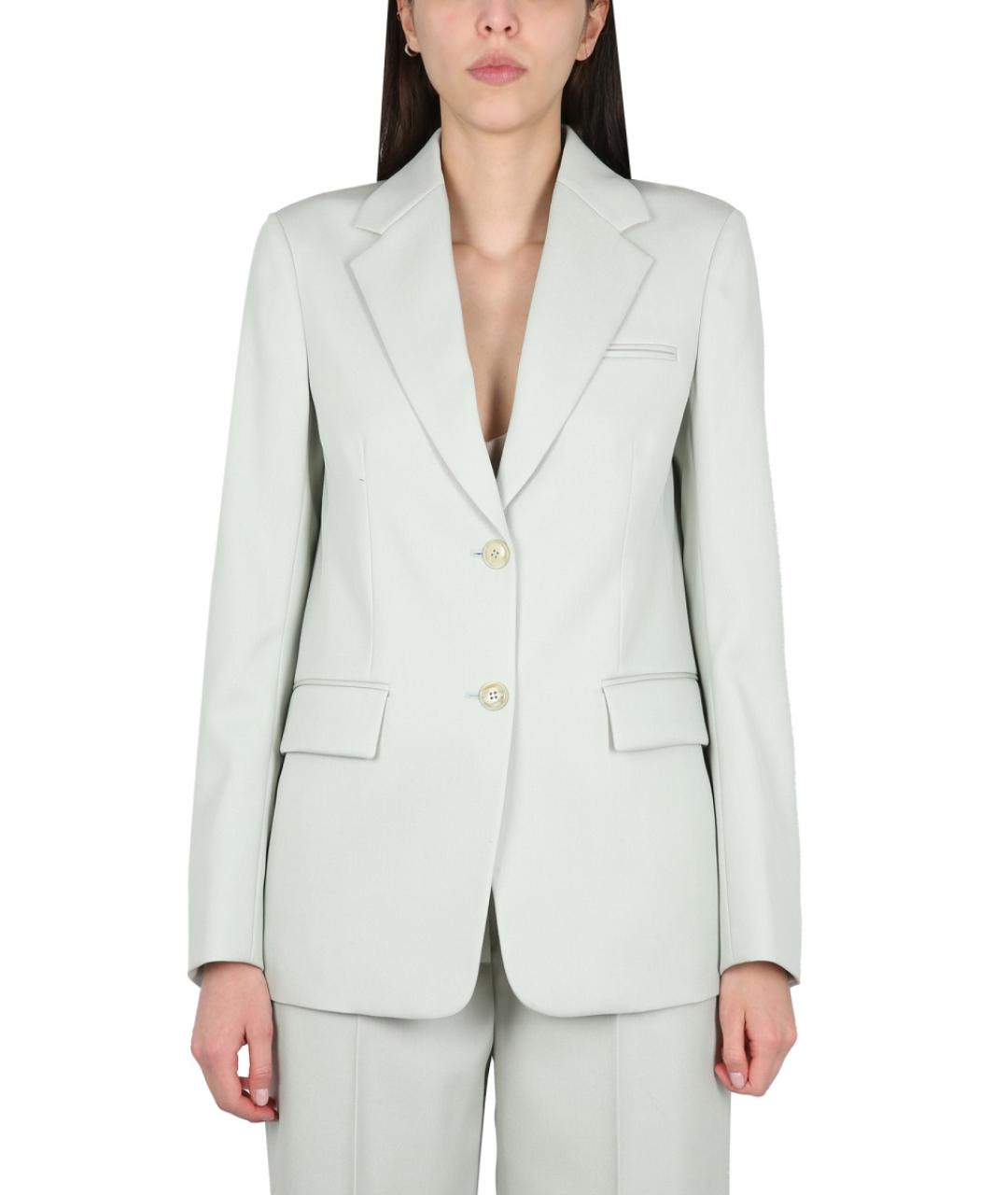 LANVIN Зеленый шерстяной жакет/пиджак, фото 2