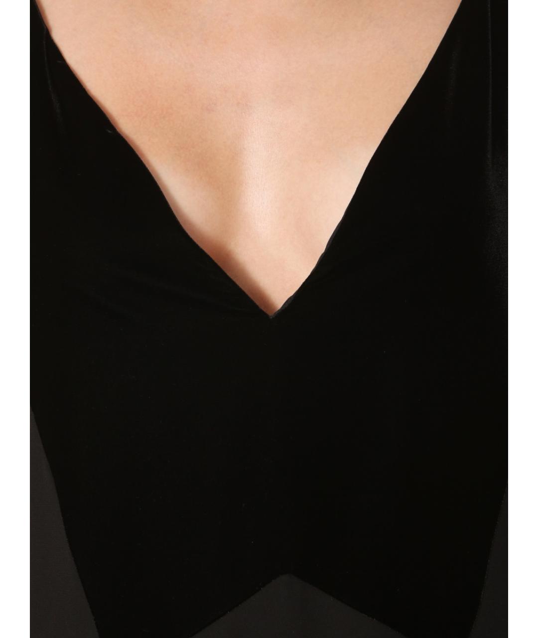 GIVENCHY Черное вискозное коктейльное платье, фото 5
