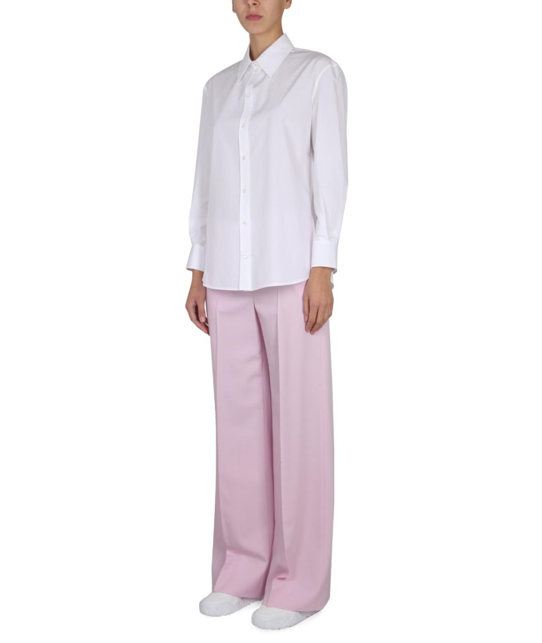 ALEXANDER MCQUEEN Белая хлопковая рубашка, фото 3