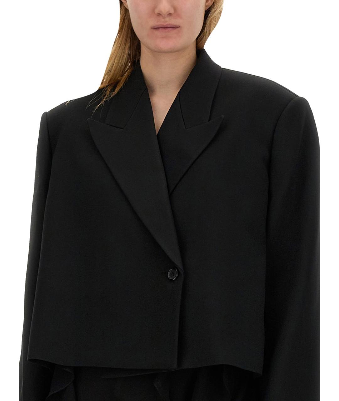 KHAITE Черный ацетатный жакет/пиджак, фото 3