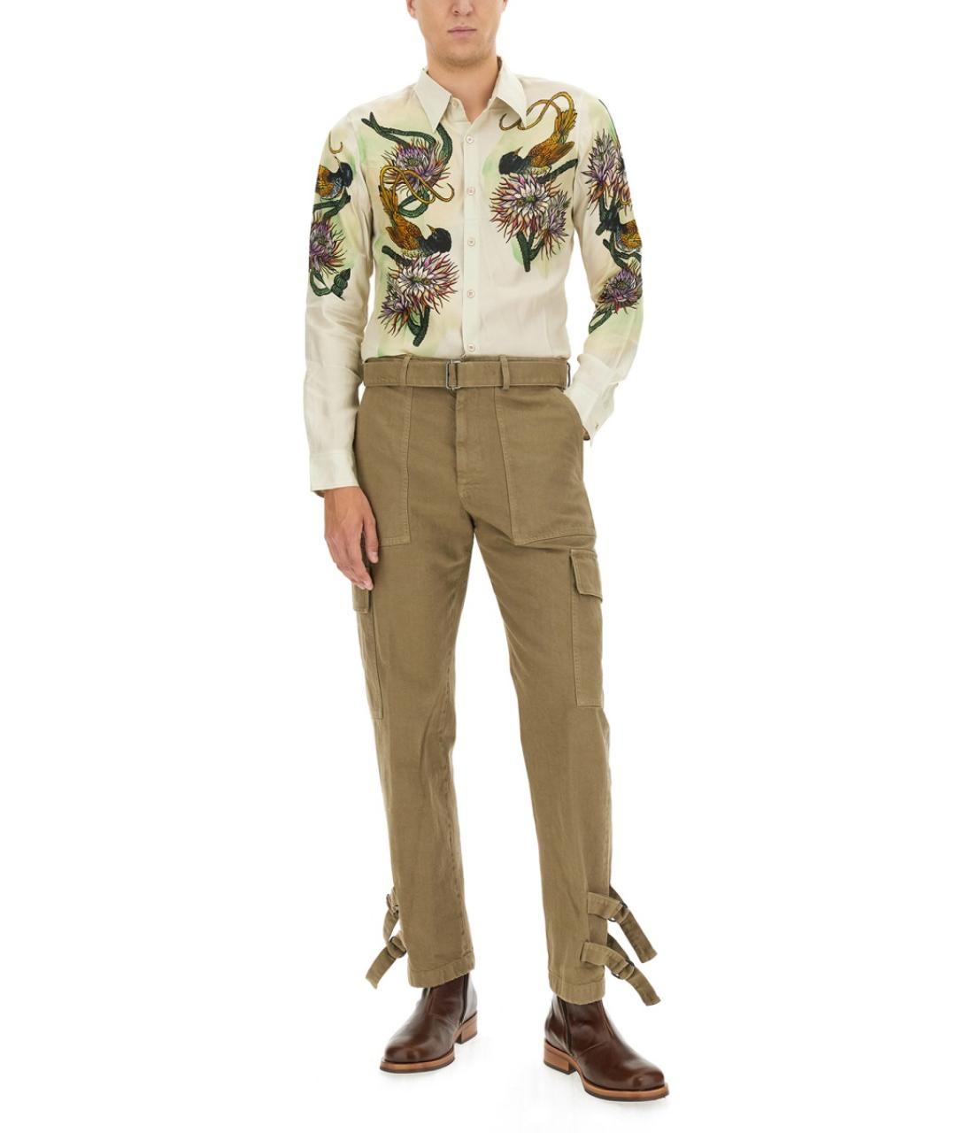 DRIES VAN NOTEN Мульти кэжуал рубашка, фото 3