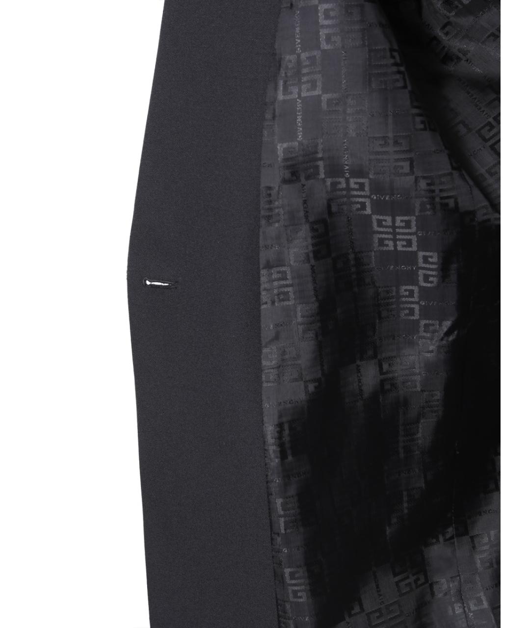 GIVENCHY Черный шерстяной жакет/пиджак, фото 6