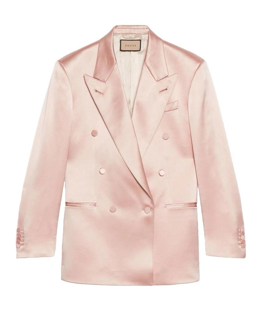 GUCCI Розовый жакет/пиджак, фото 1