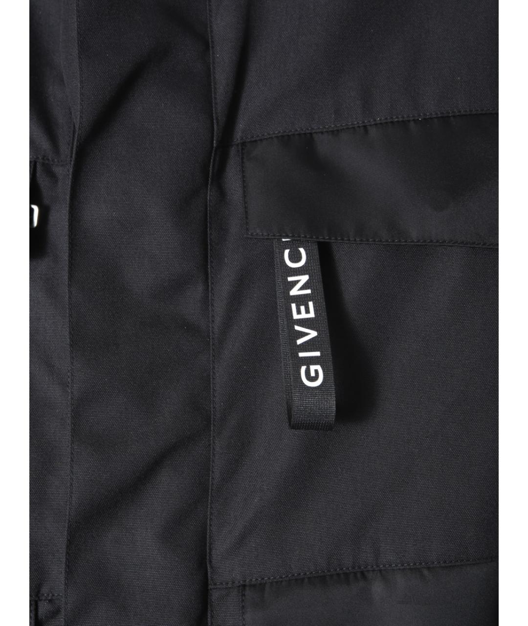 GIVENCHY Черная полиамидовая куртка, фото 5