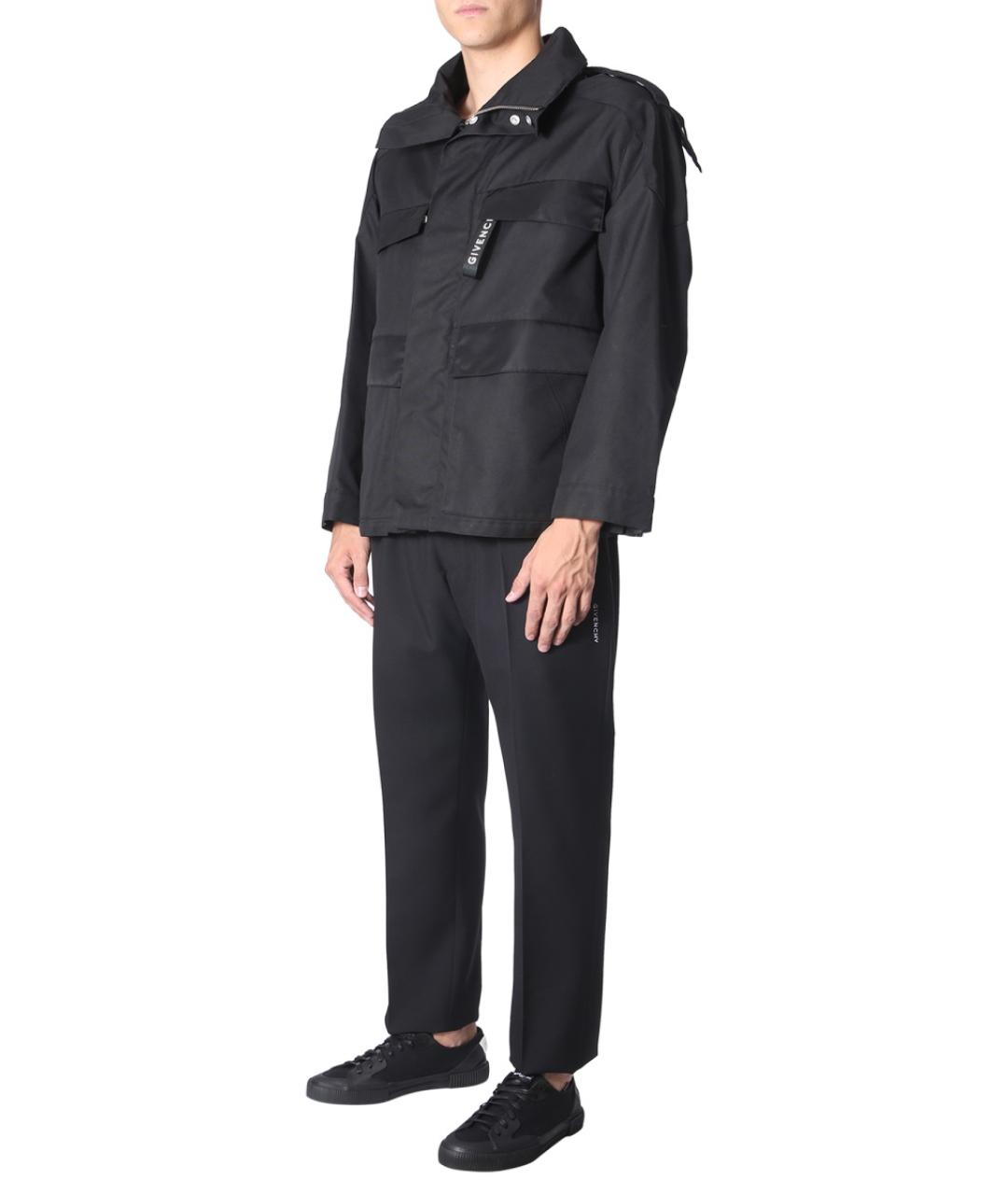 GIVENCHY Черная полиамидовая куртка, фото 3