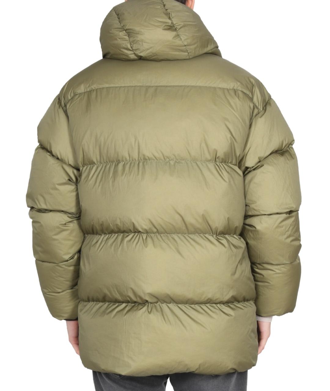 IENKI IENKI Зеленая полиамидовая куртка, фото 4