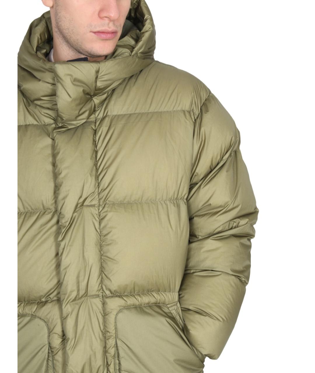 IENKI IENKI Зеленая полиамидовая куртка, фото 5