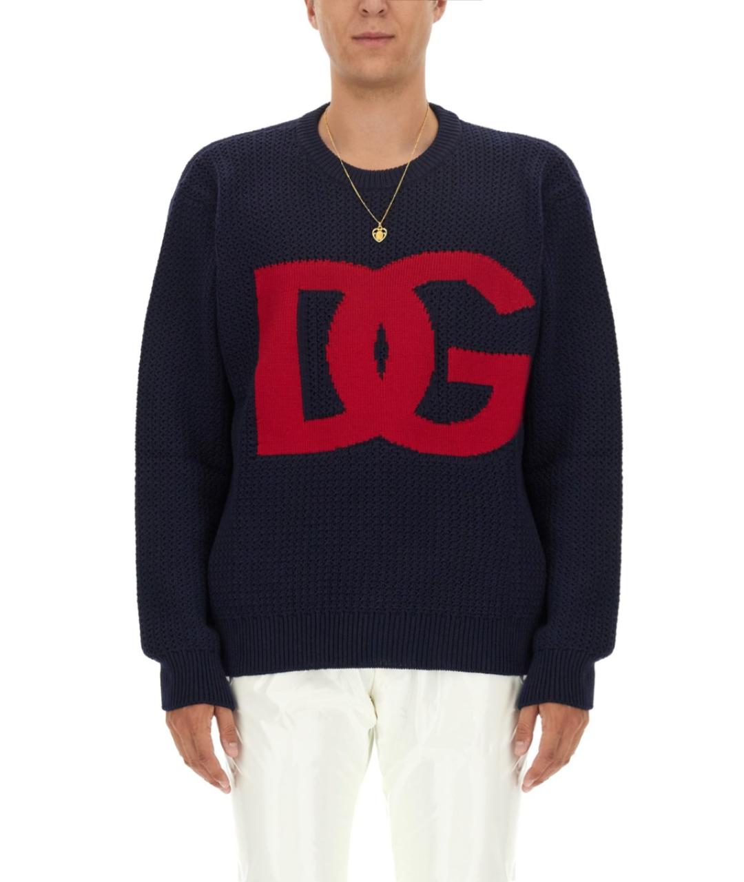 DOLCE&GABBANA Черный шерстяной джемпер / свитер, фото 2