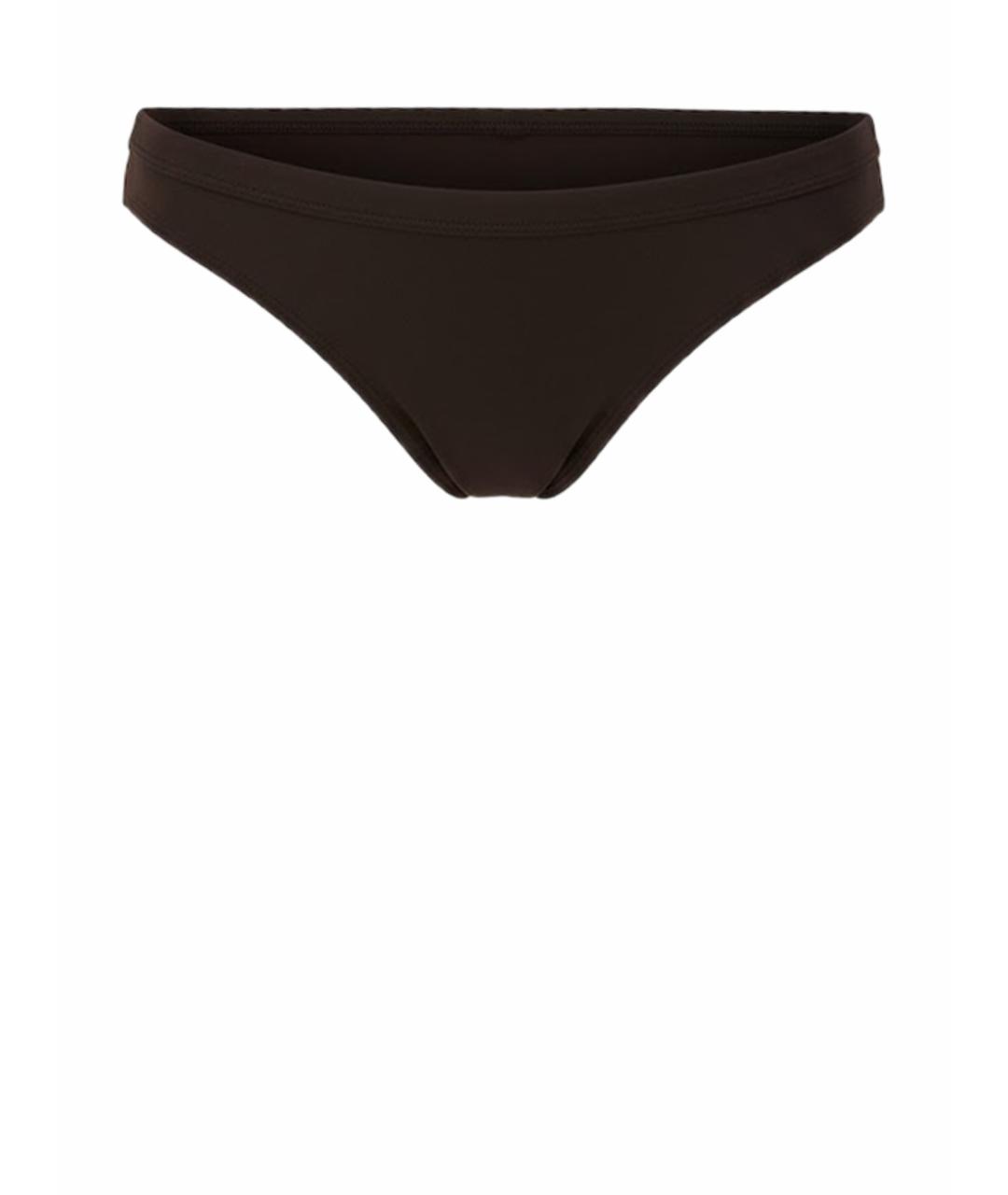 JIL SANDER Коричневый полиамидовый купальник, фото 1