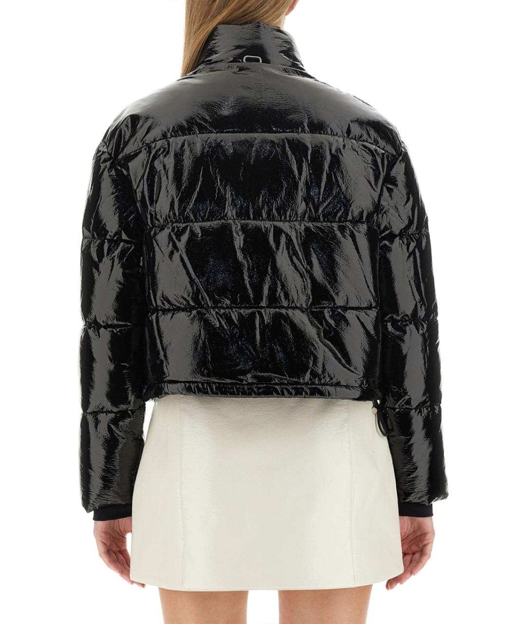 COURREGES Черная полиамидовая куртка, фото 4