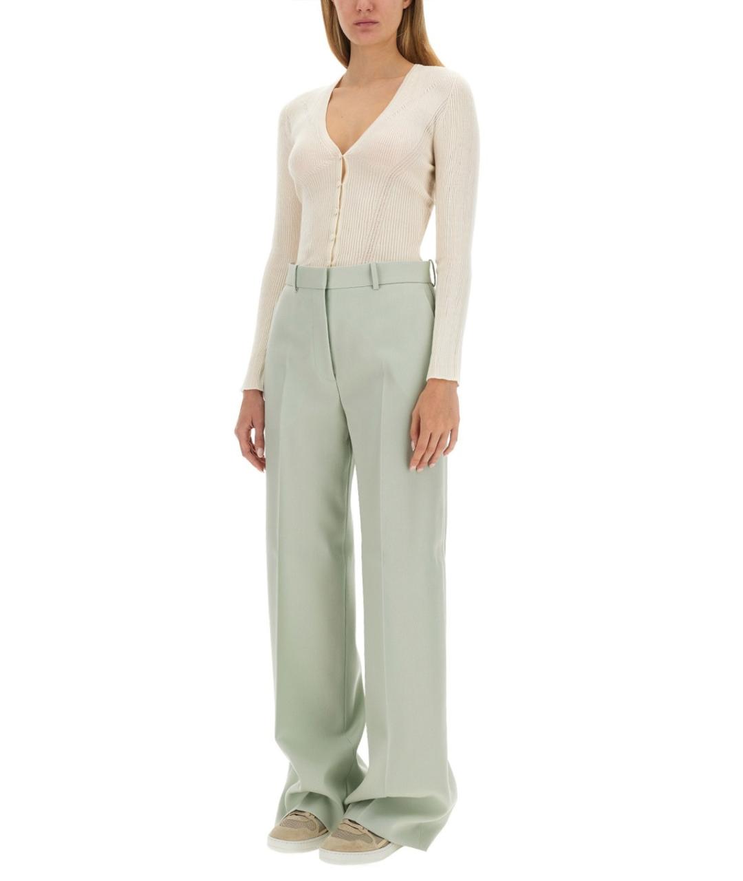 LANVIN Белый шелковый кардиган, фото 3