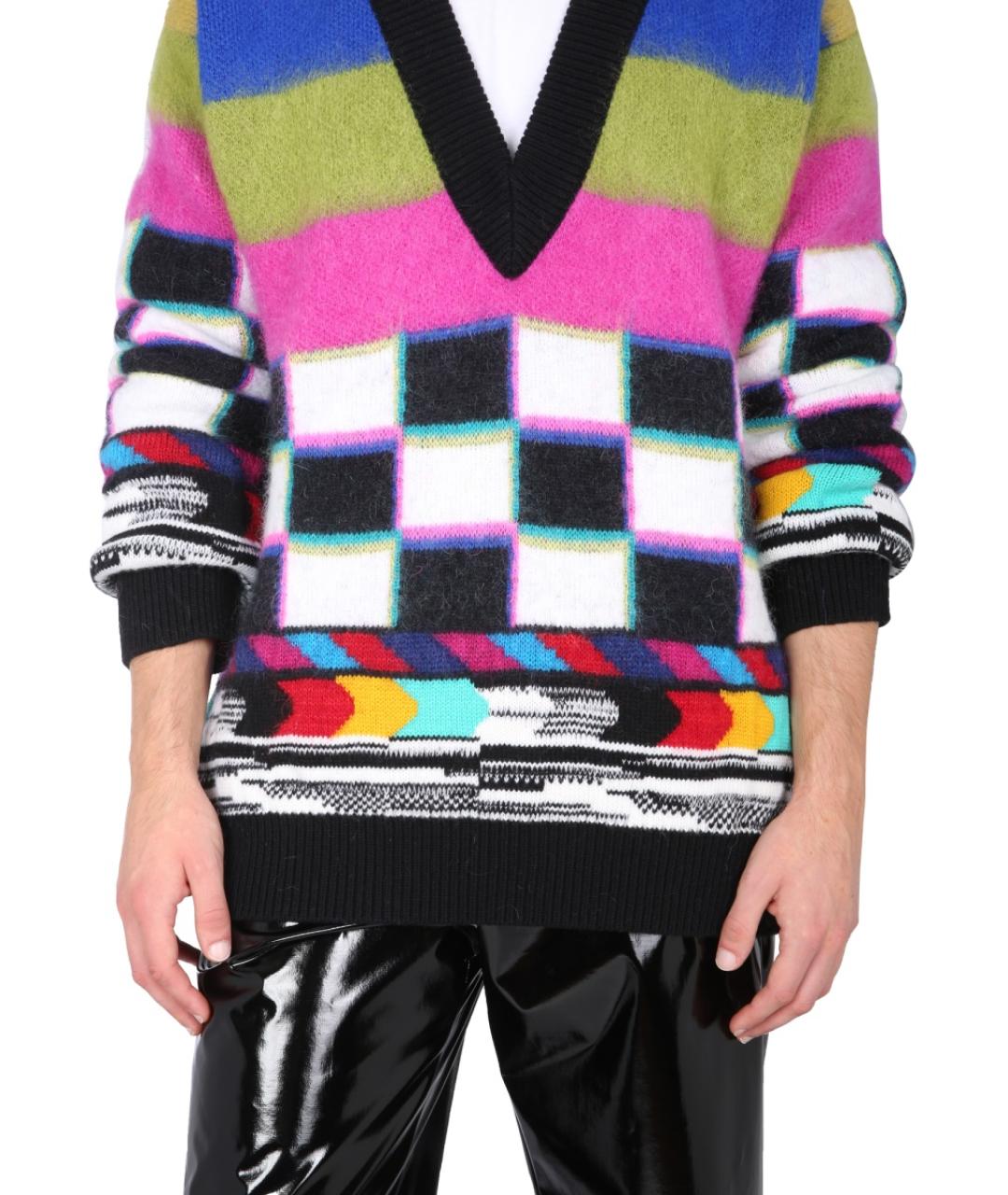 DOLCE&GABBANA Мульти шерстяной джемпер / свитер, фото 4