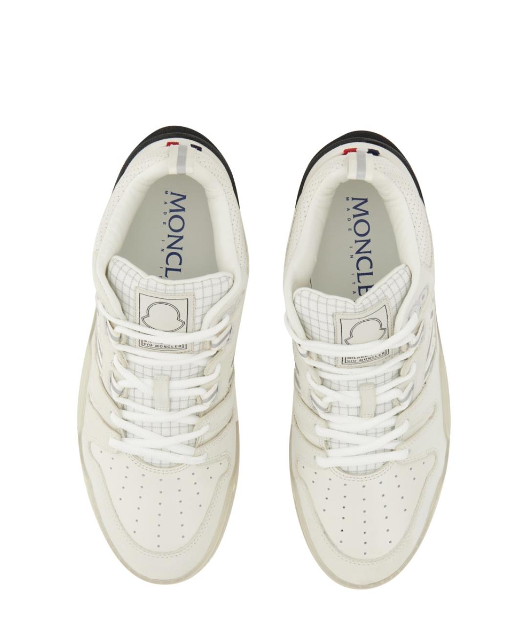 MONCLER Белые высокие кроссовки / кеды, фото 2
