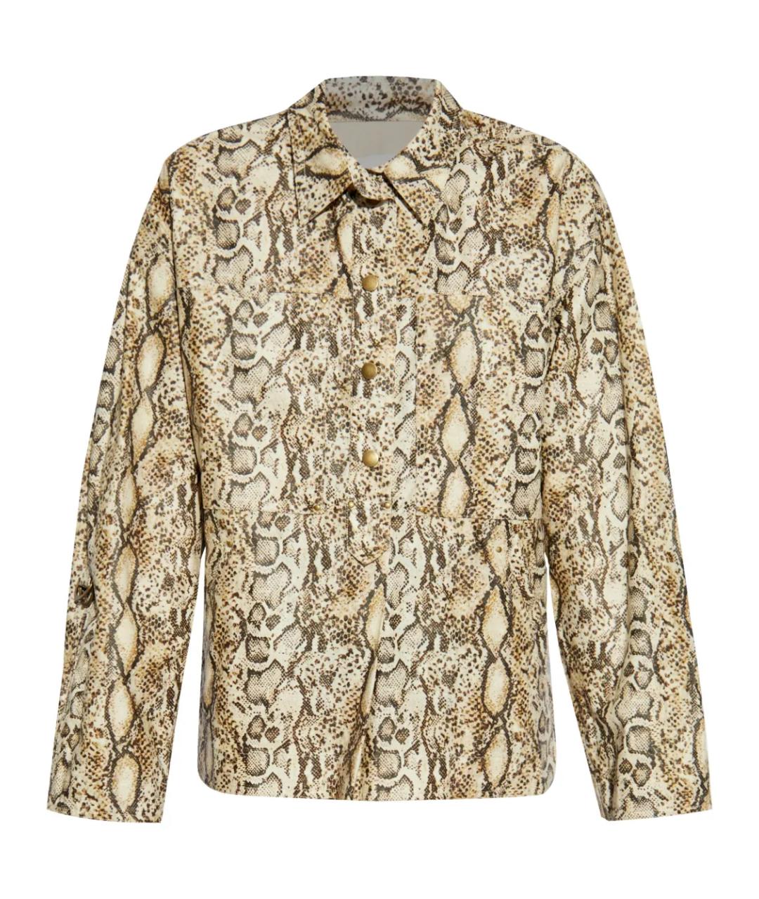 ISABEL MARANT Мульти льняная рубашка, фото 1