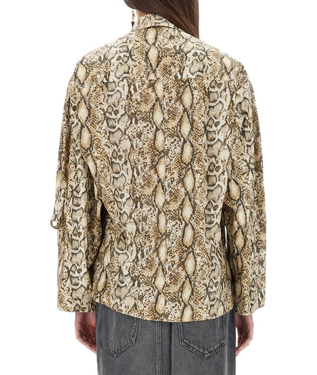 ISABEL MARANT Мульти льняная рубашка, фото 4