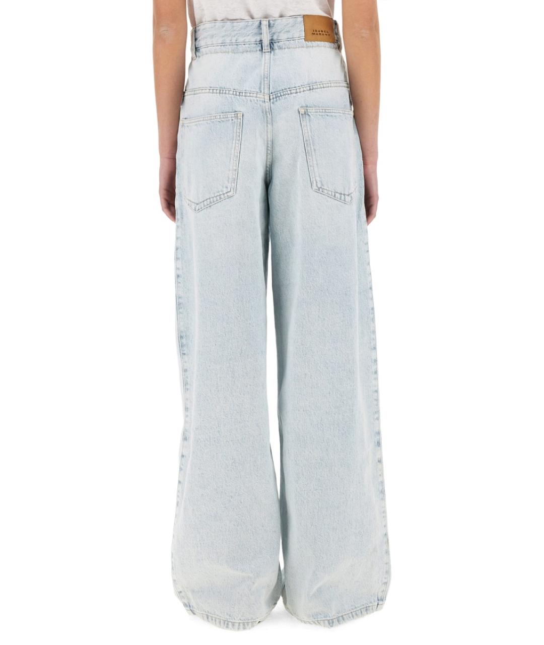 ISABEL MARANT Голубые прямые джинсы, фото 2