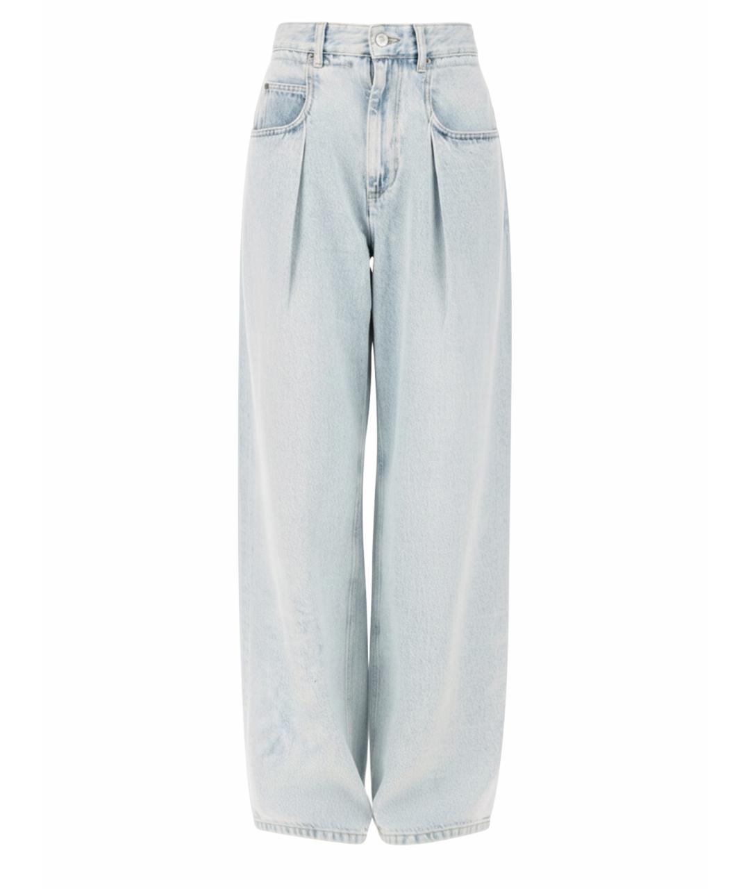 ISABEL MARANT Голубые прямые джинсы, фото 1